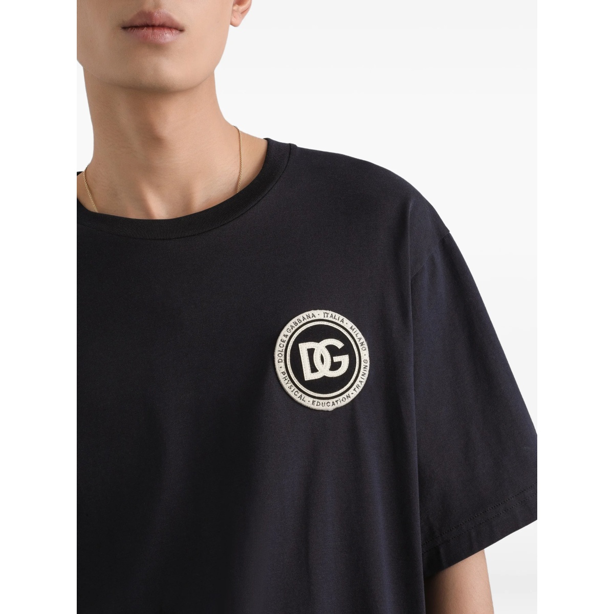 logo-detail short-sleeve T-shirt - Img 4