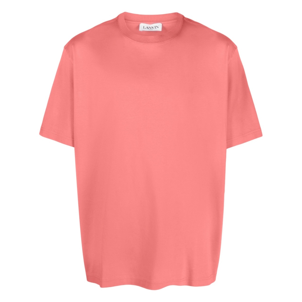 logo-embroidered cotton T-shirt