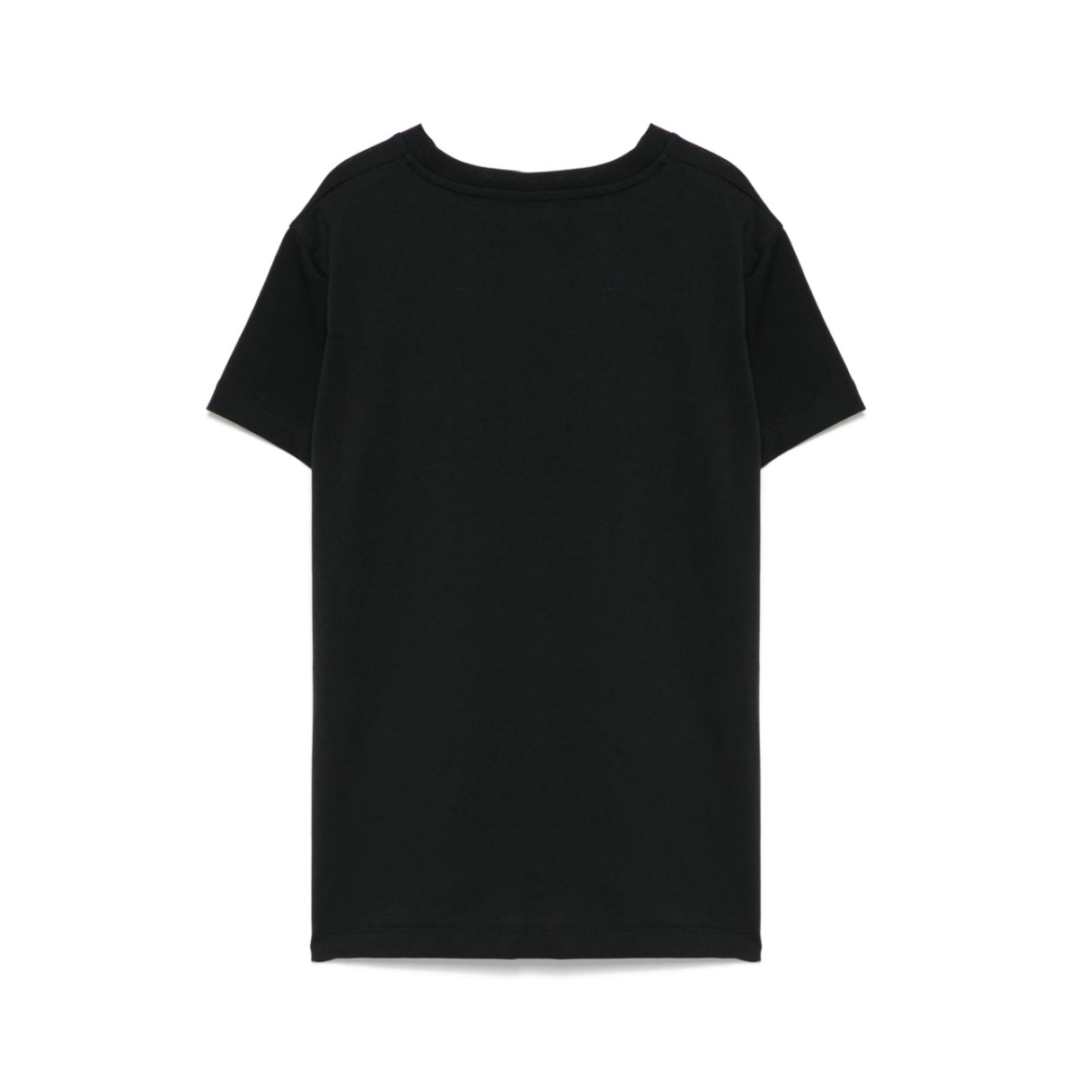 logo-embroidered cotton T-shirt - Img 2