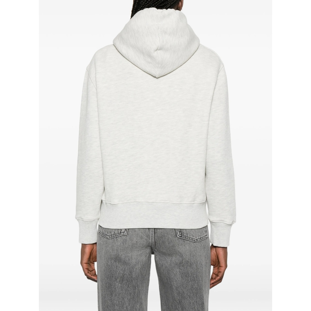 logo-embroidered hoodie - Img 4