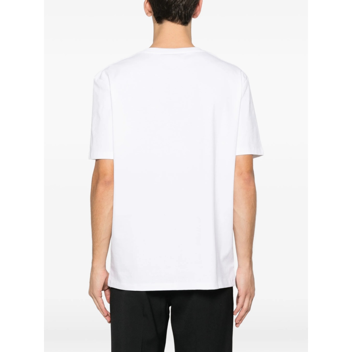 logo-embroidered T-shirt - Img 4