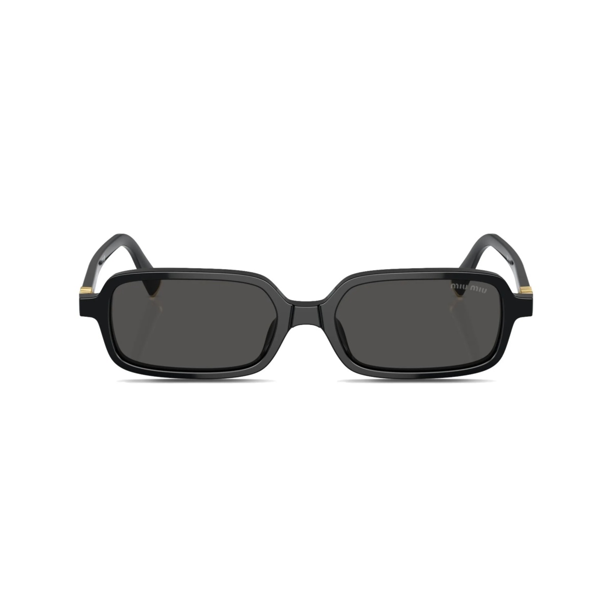 logo-lettering rectangle-frame sunglasses