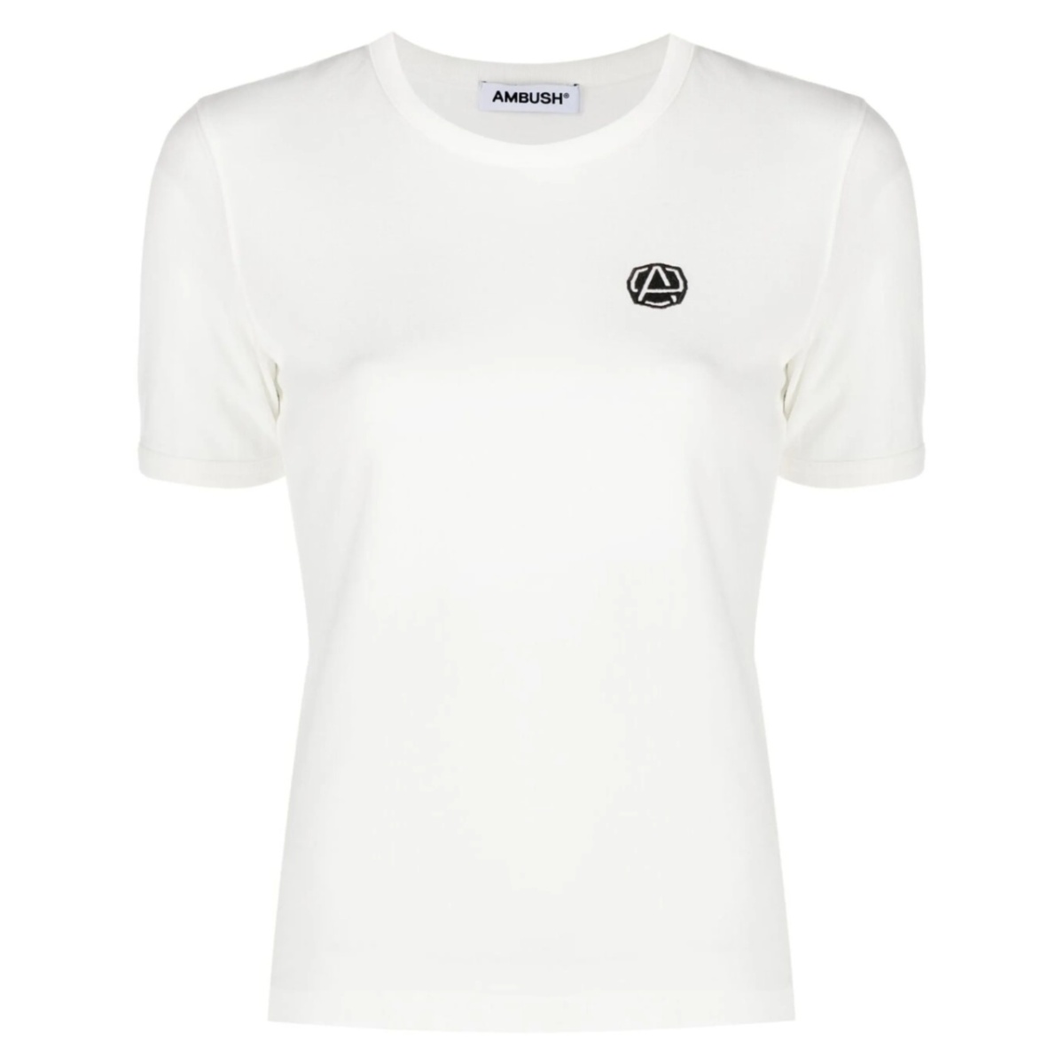 logo patch crew-neck T-shirt
