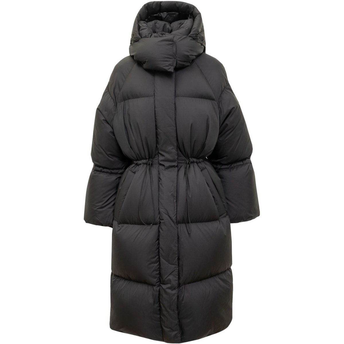 logo-patch down coat