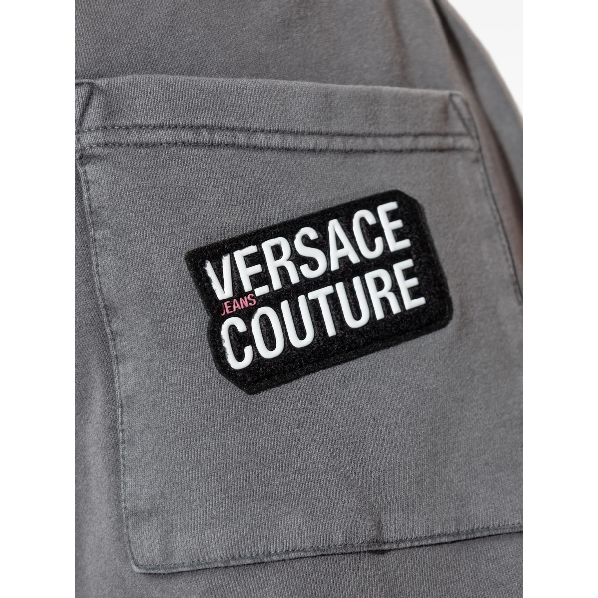 logo-patch elasticated trousers - Img 5