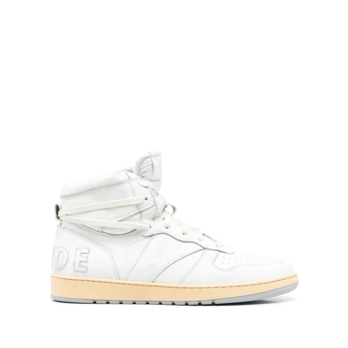 logo patch hi-top sneakers