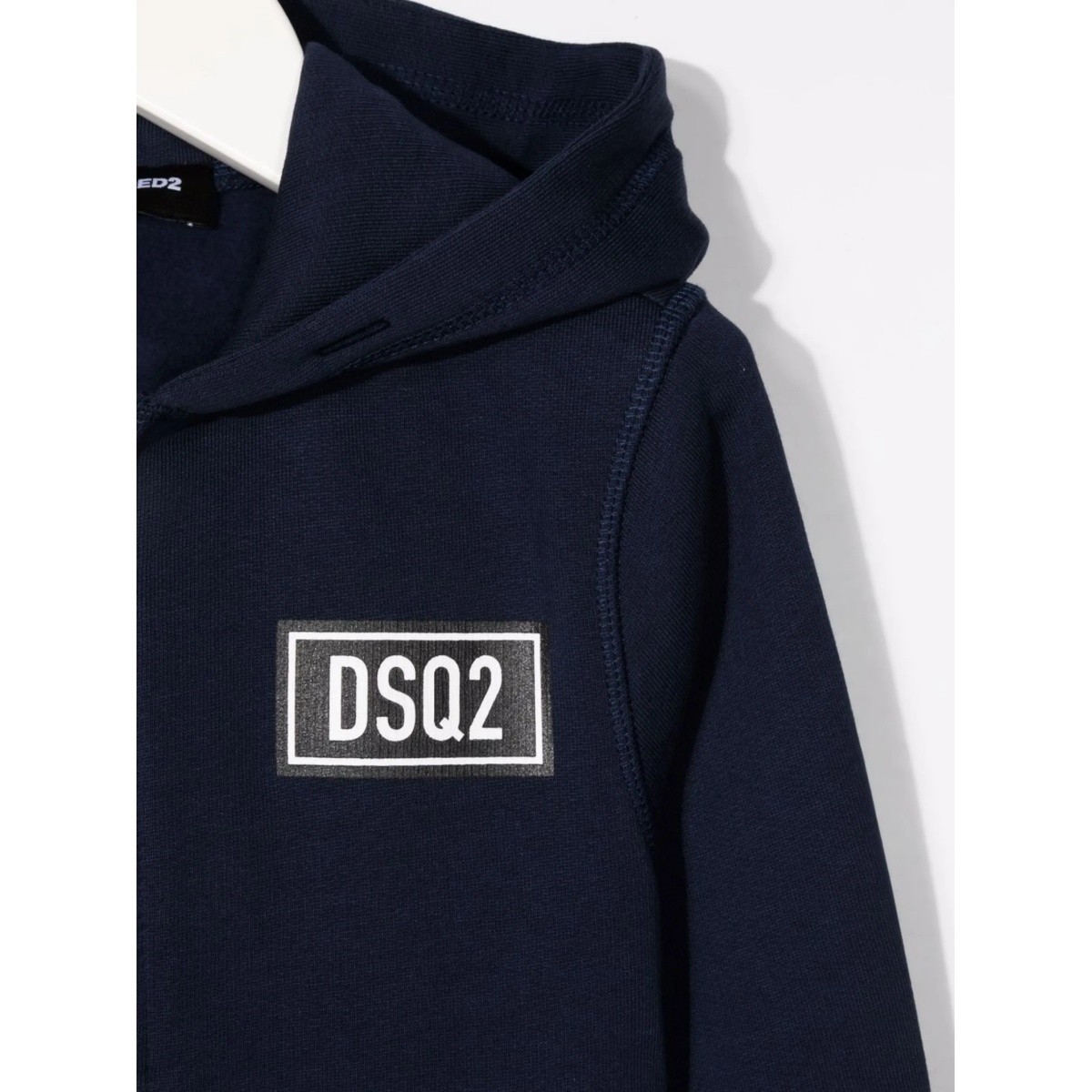logo-patch hooded jacket - Img 3