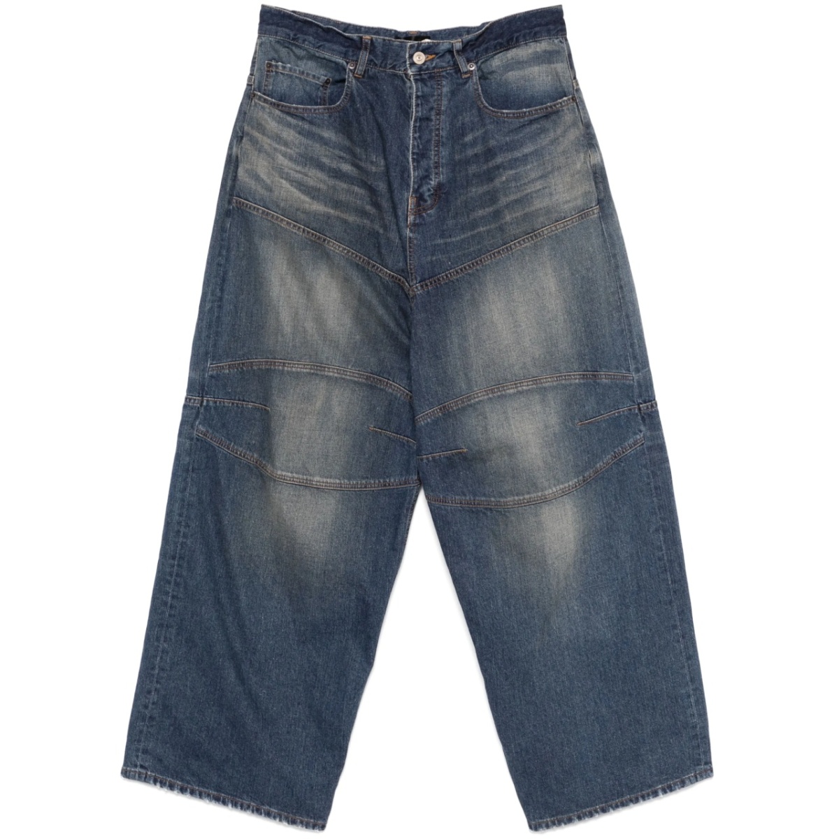 logo-patch jeans