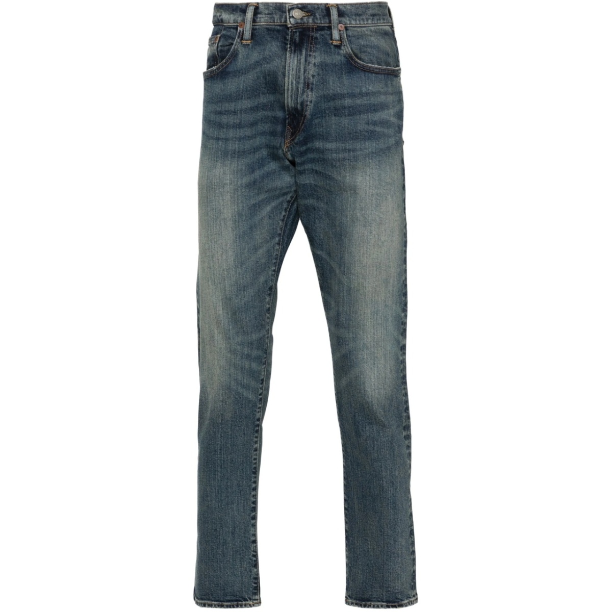 logo-patch jeans