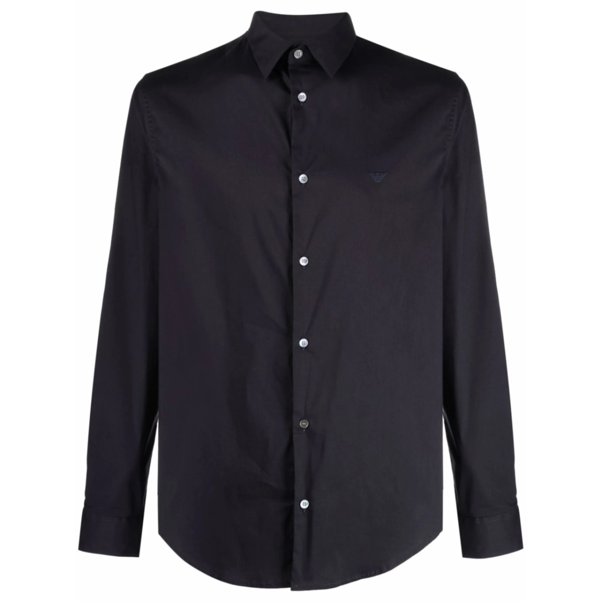 logo-patch longsleeved shirt