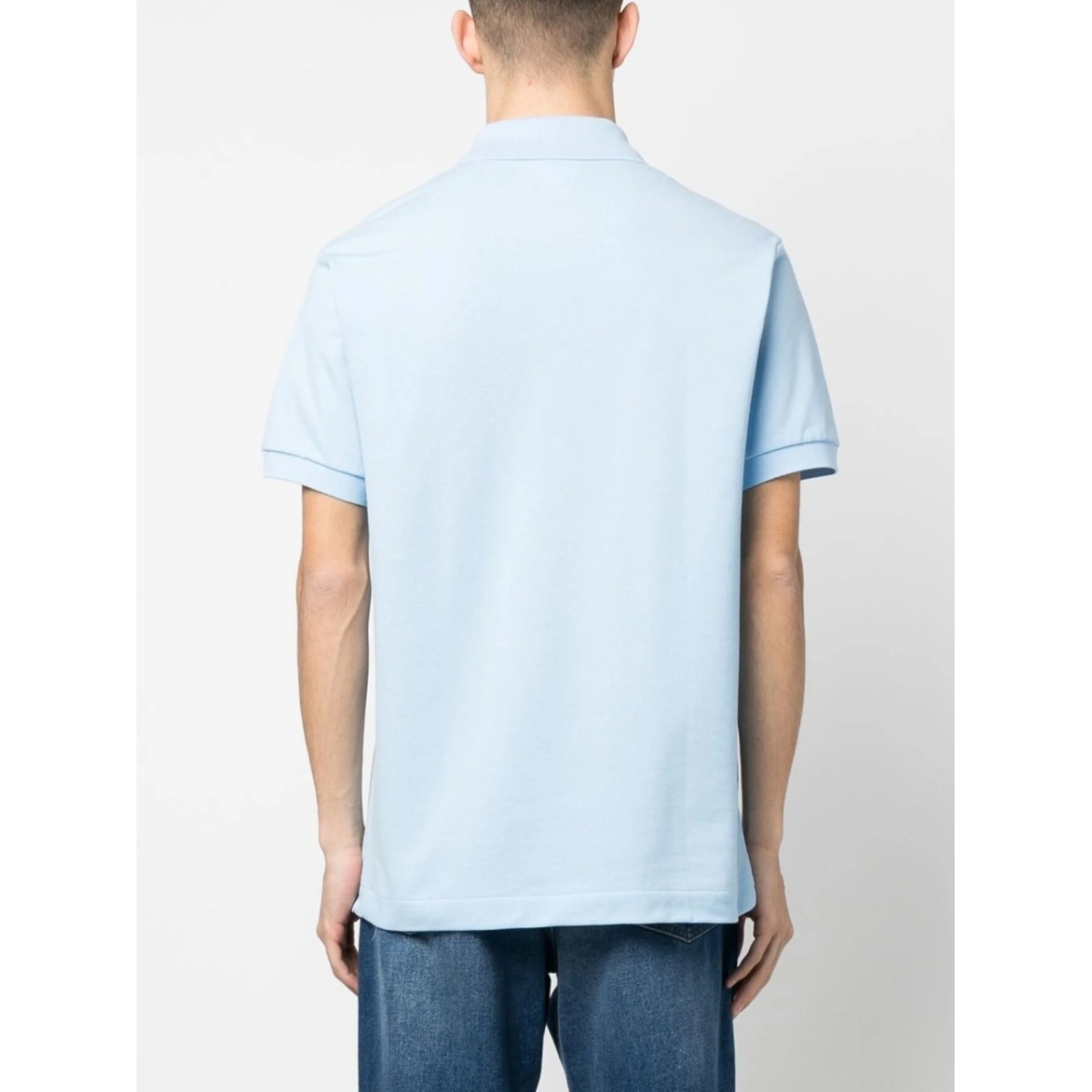 logo-patch polo shirt - Img 4
