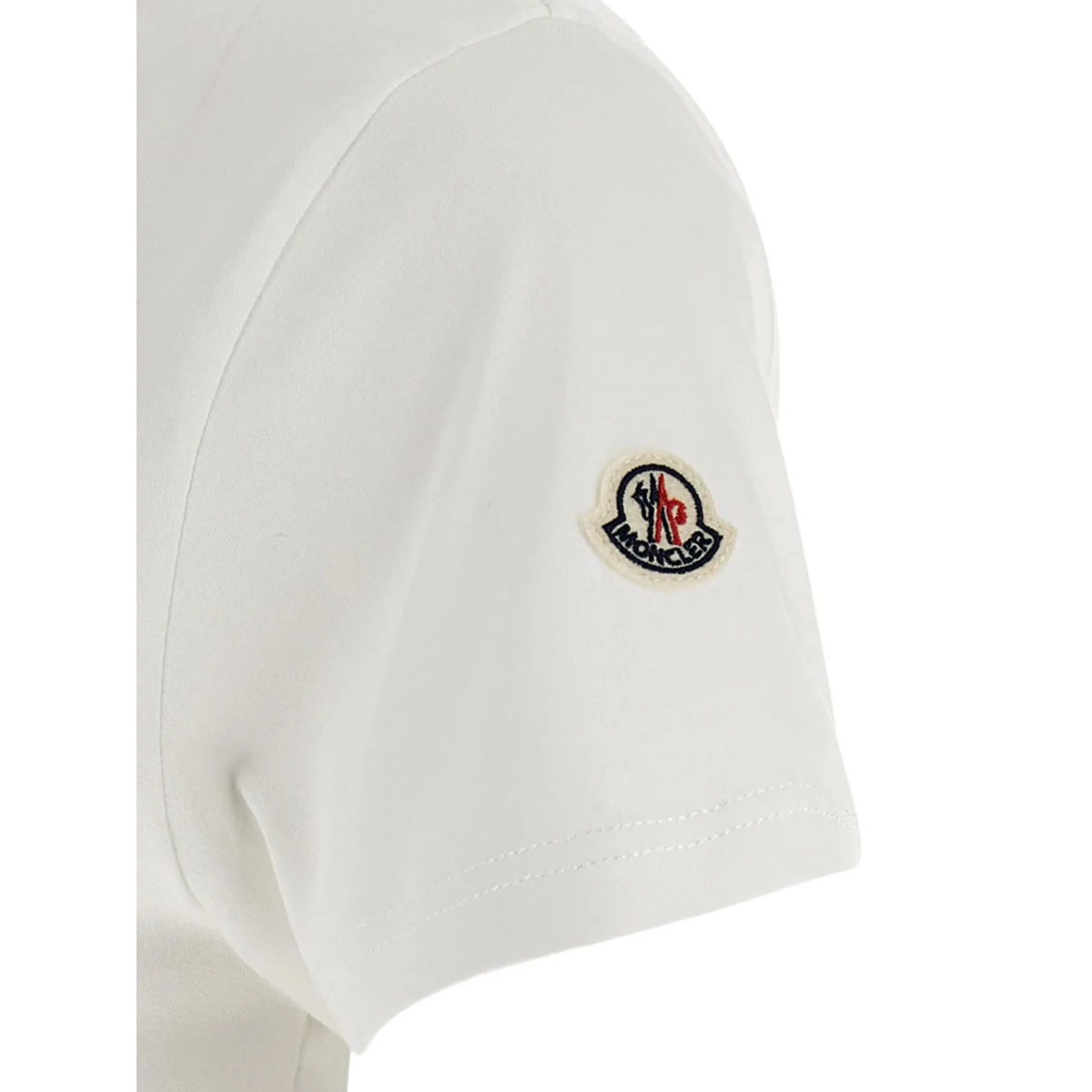 logo-patch ribbed T-shirt - Img 4