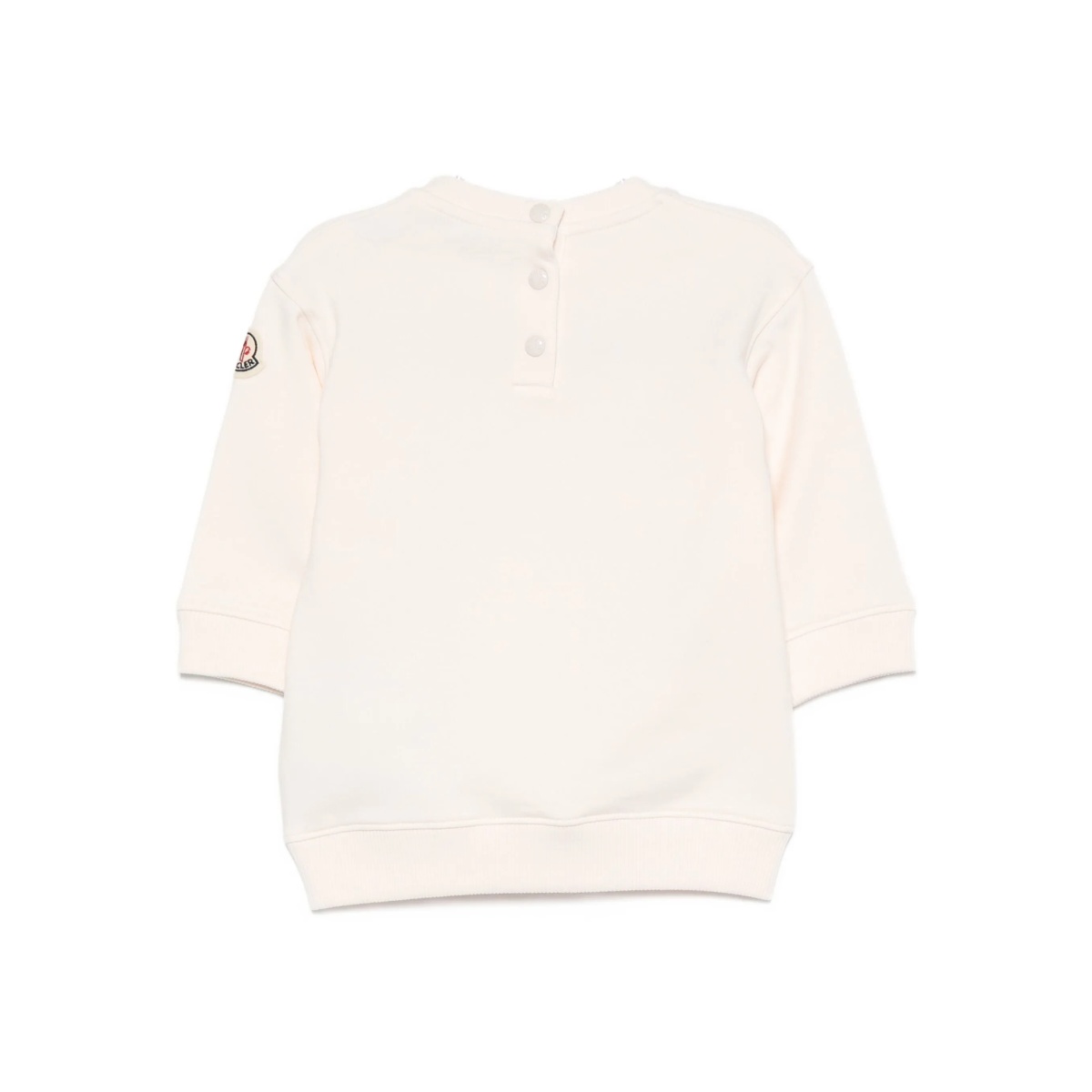 logo-patch ruffled sweatshirt - Img 2