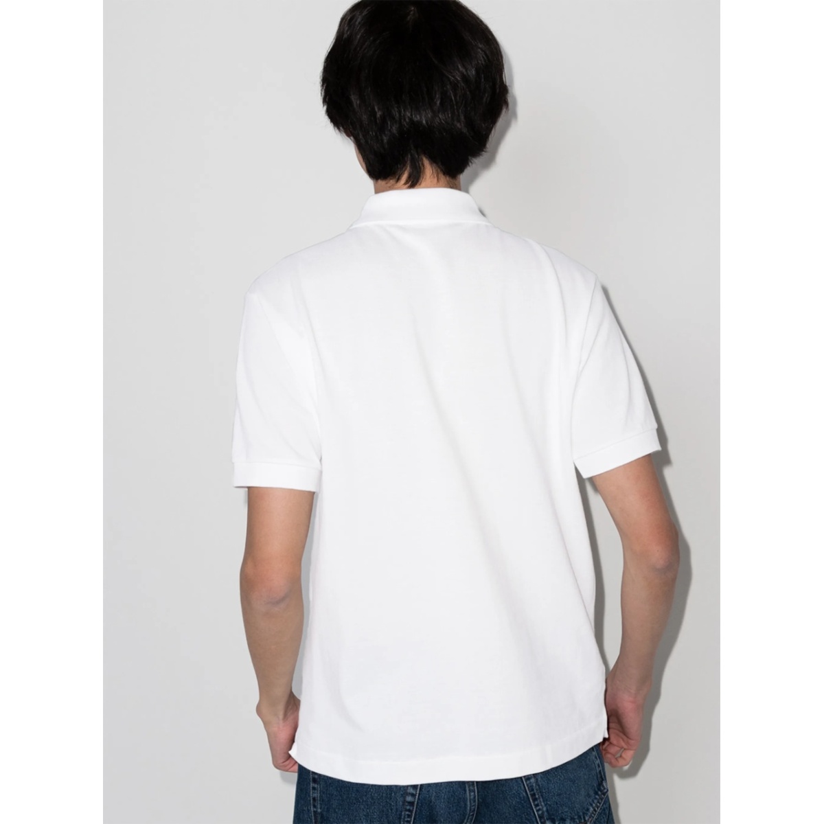 logo-patch short-sleeve polo shirt - Img 3