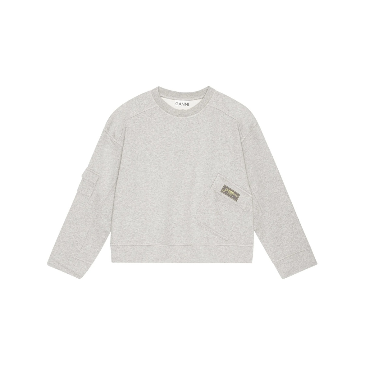logo-patch sweatshirt