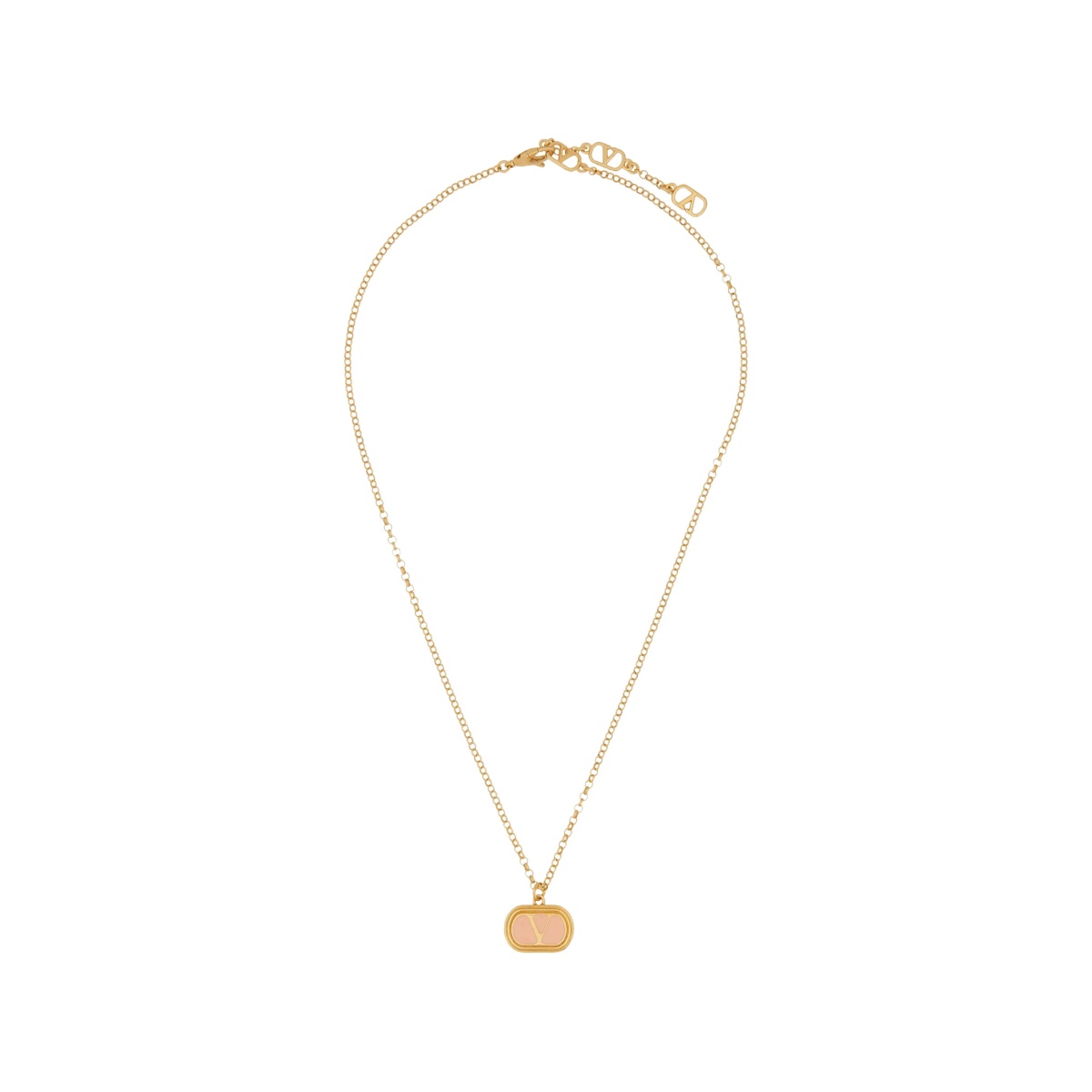 logo-pendant necklace - Img 2