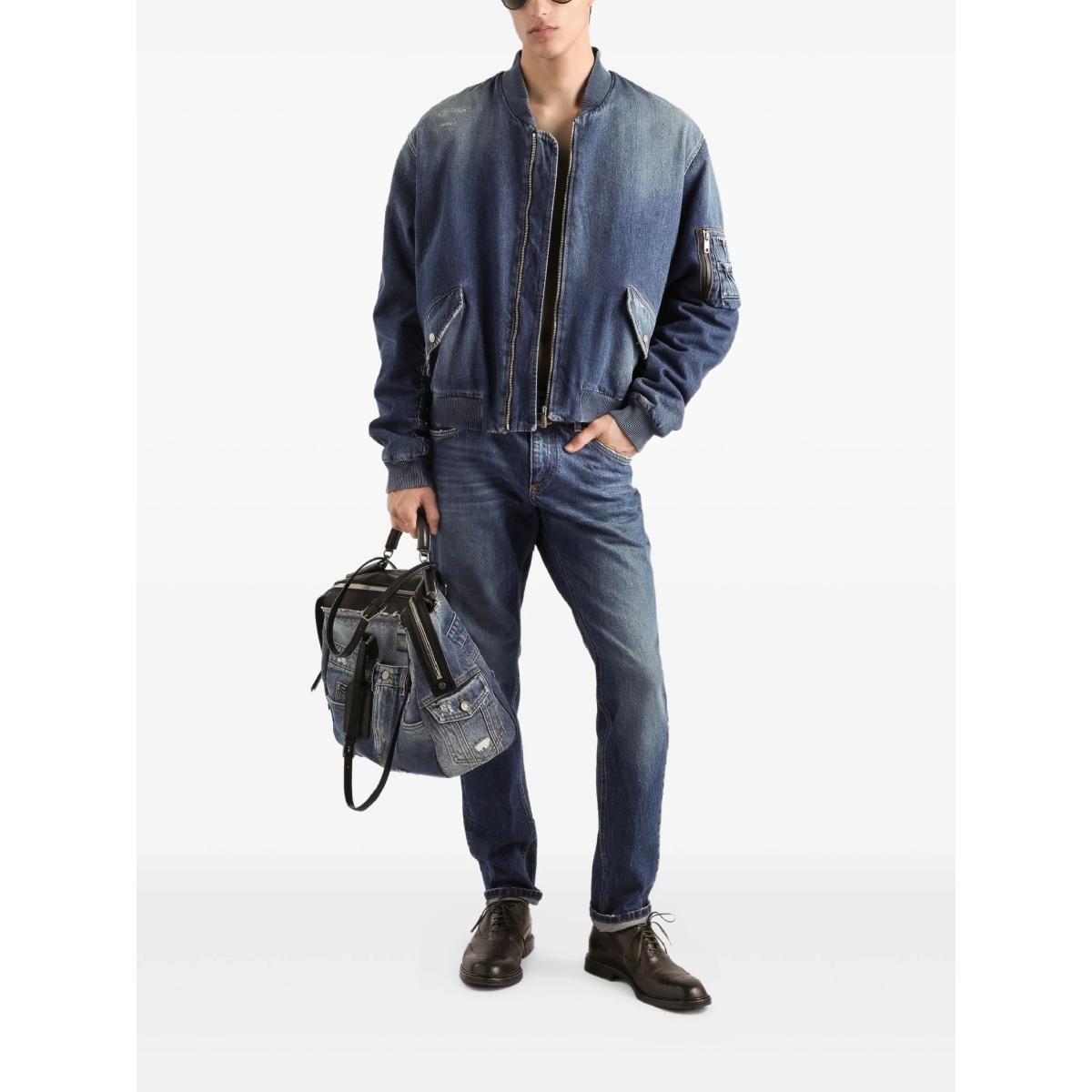 logo-plaque jeans - Img 2