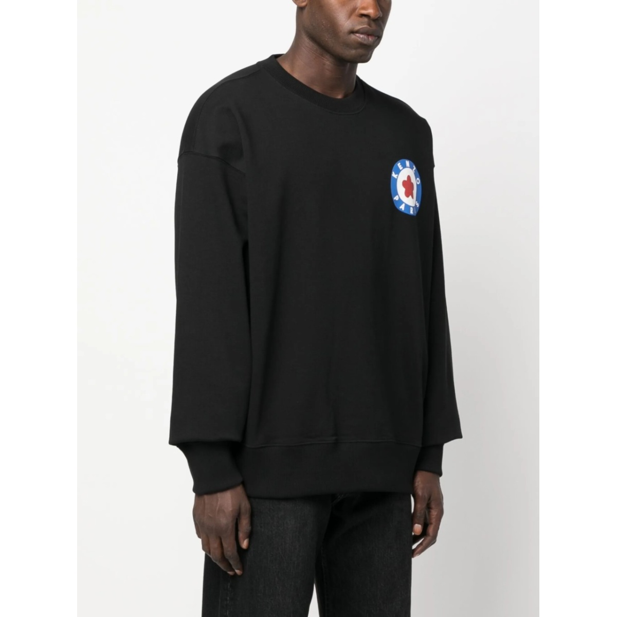 logo-print cotton sweatshirt - Img 3