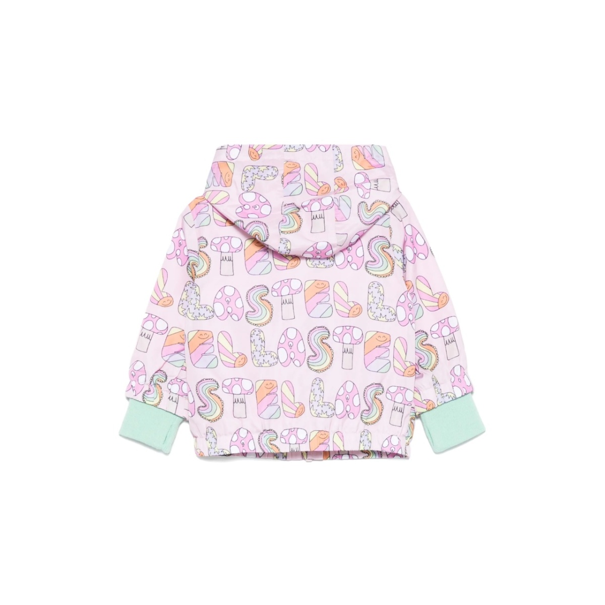 logo-print jacket - Img 2