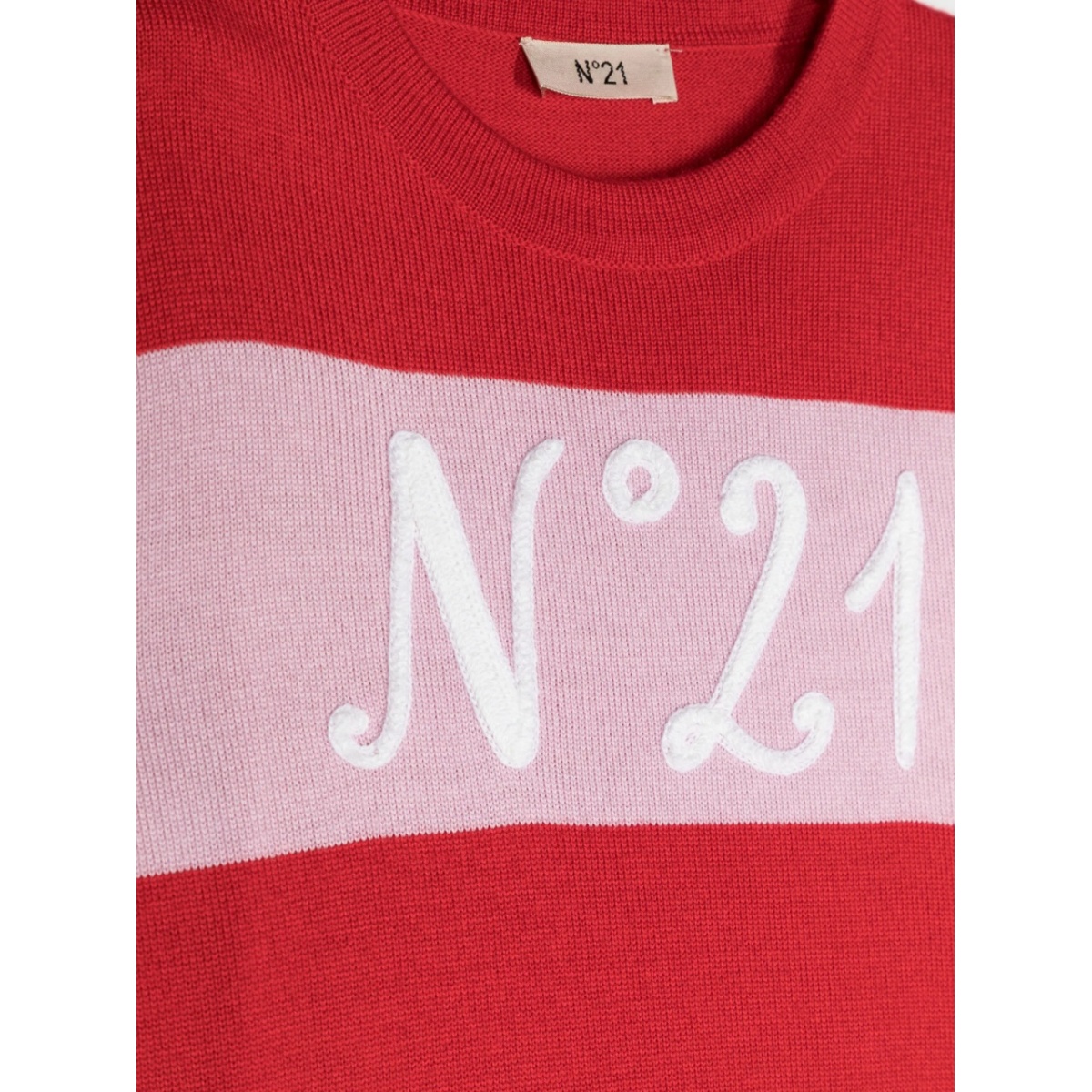 logo-print knit jumper - Img 3