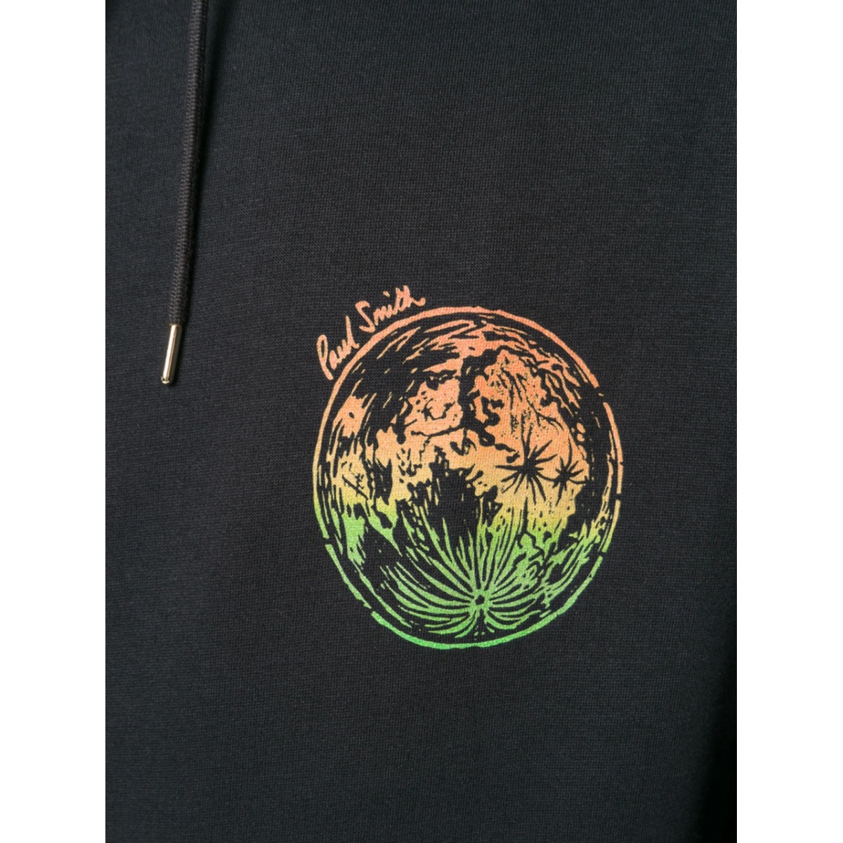 logo-print long-sleeved hoodie - Img 5