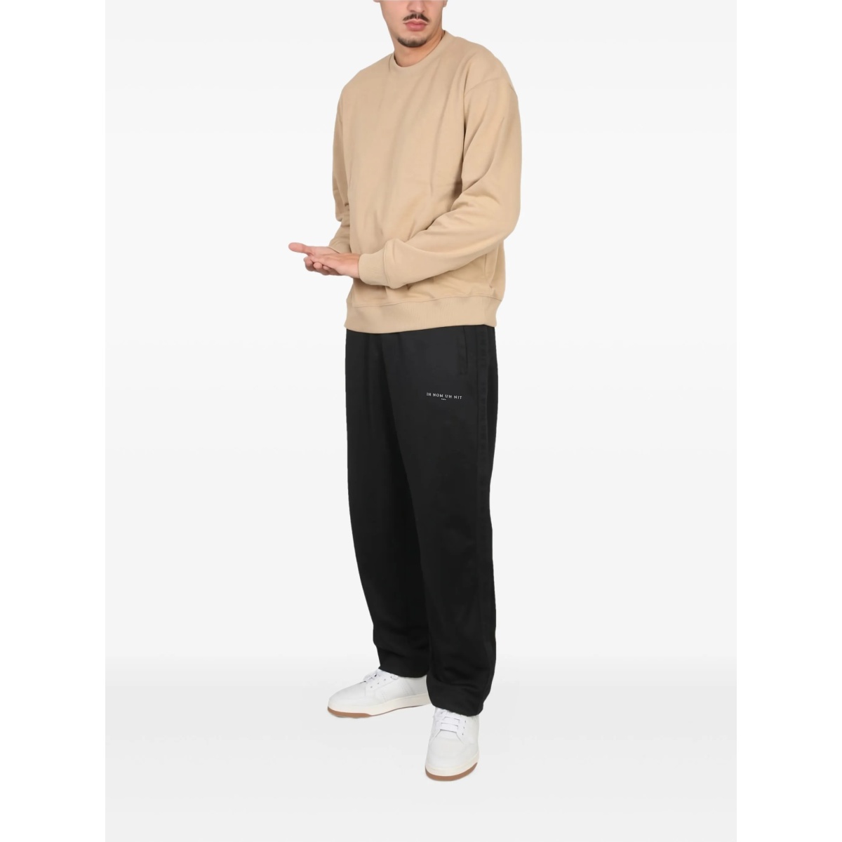 logo-print sweatshirt - Img 2
