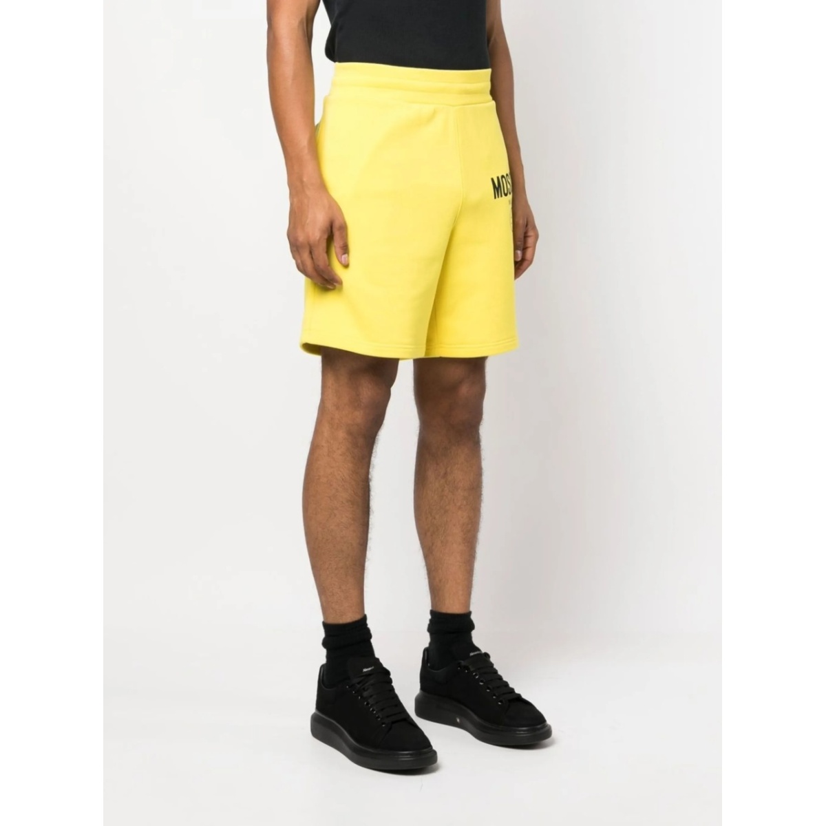 logo-print track shorts - Img 3