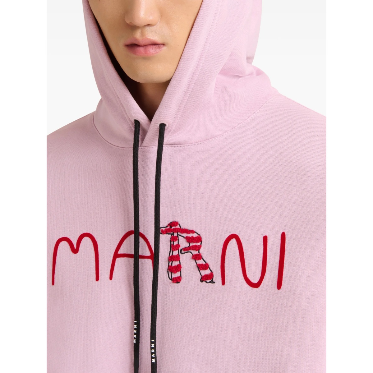 logo-printed hoodie - Img 5