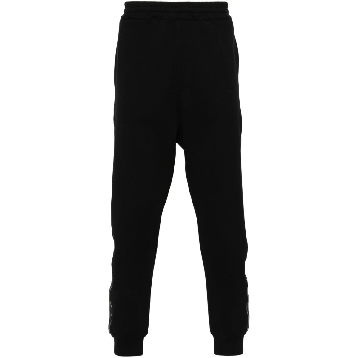 logo-stripe tapered track pants