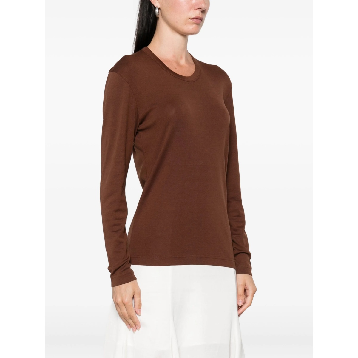 long-sleeve cotton T-shirt - Img 3