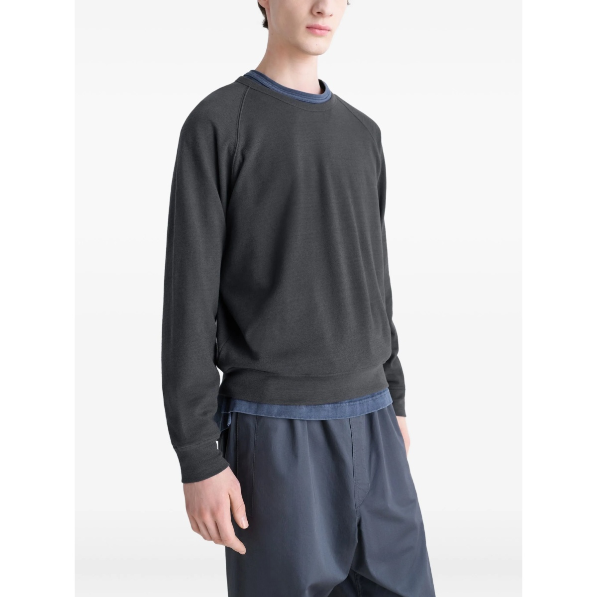 long-sleeve crew-neck sweatshirt - Img 3