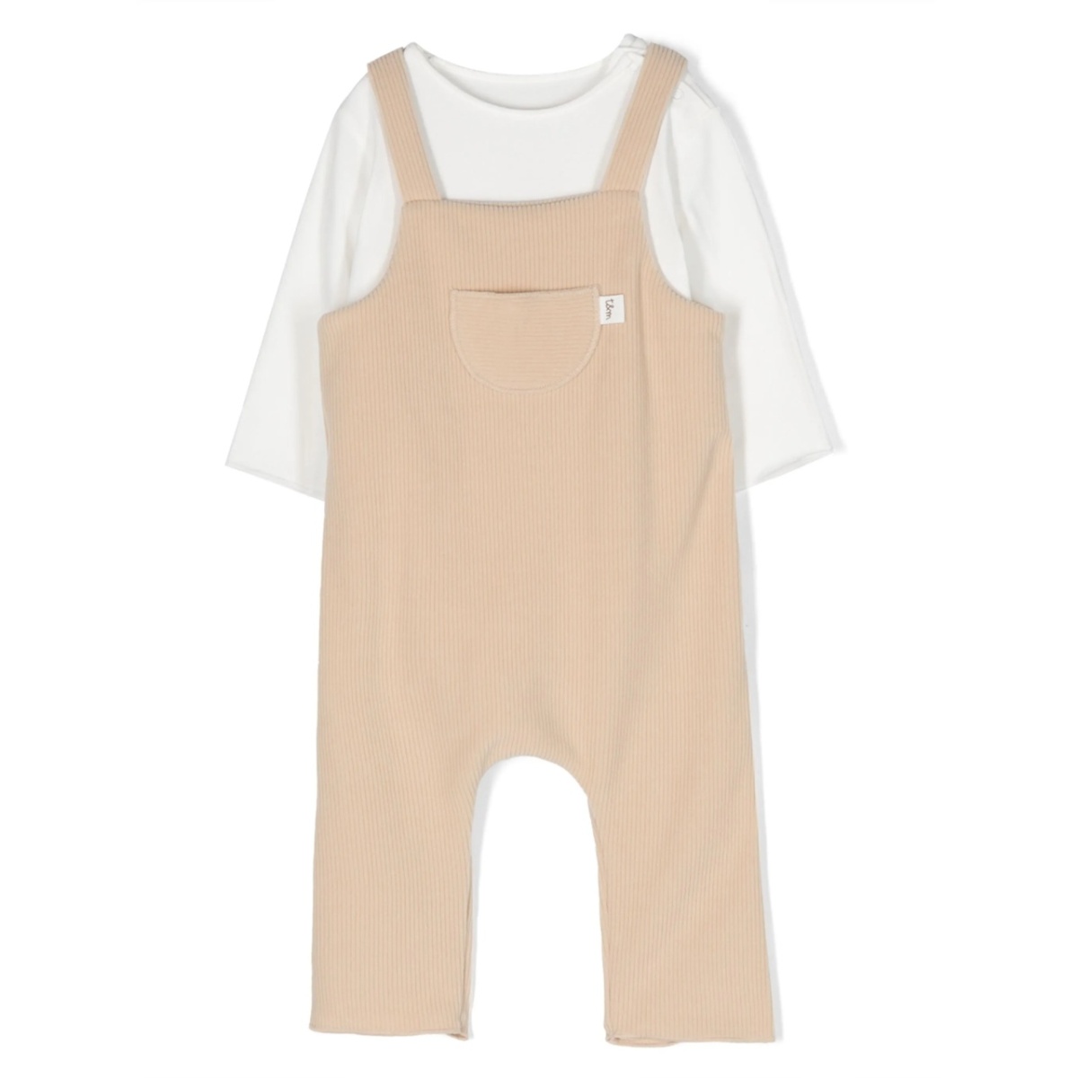 long-sleeve dungaree set