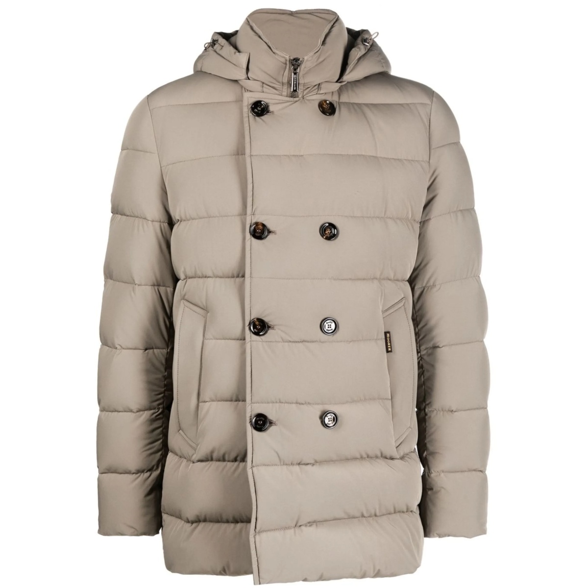 long-sleeve padded down jacket