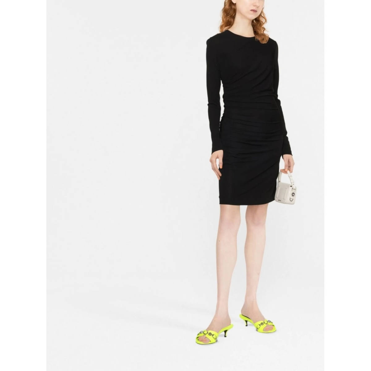 long-sleeved mini dress - Img 2