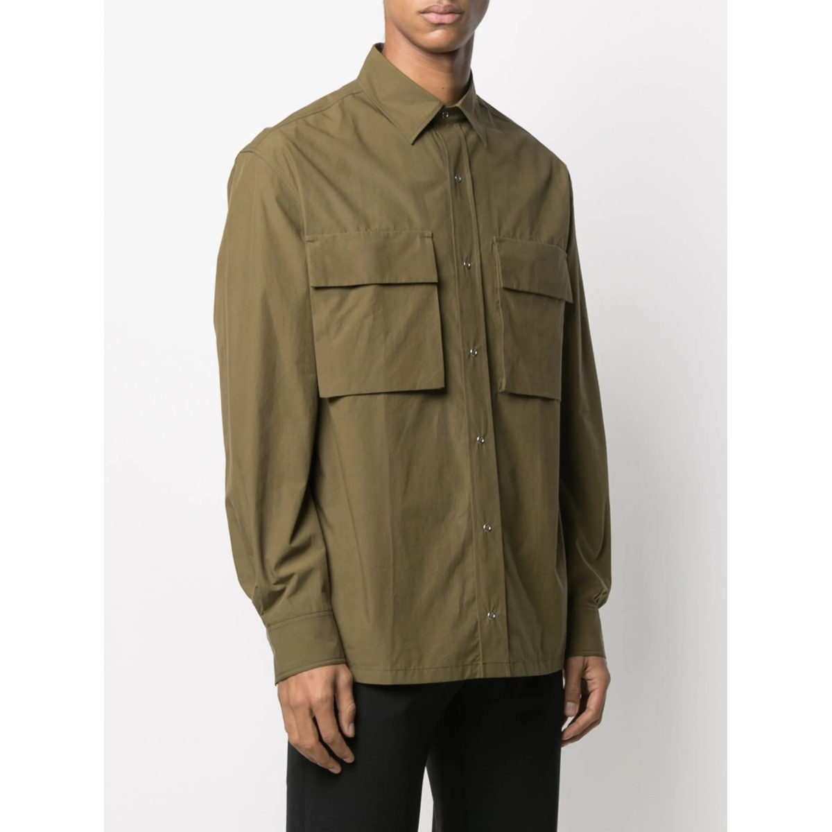long-sleeved utility shirt - Img 3