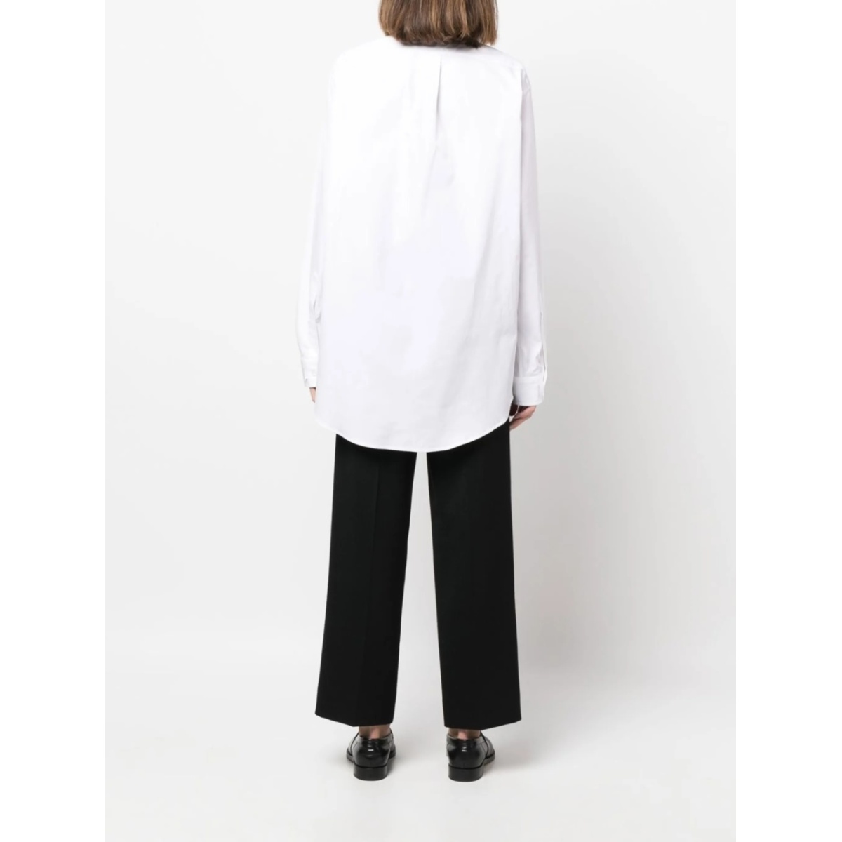 longline poplin shirt - Img 4