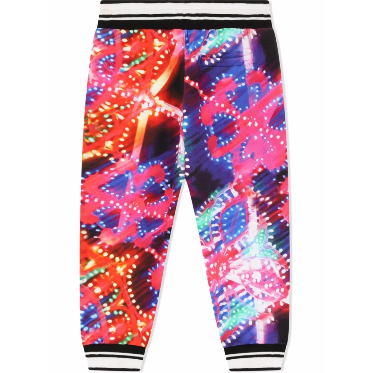 Luminarie graphic-print tapered trousers - Img 2