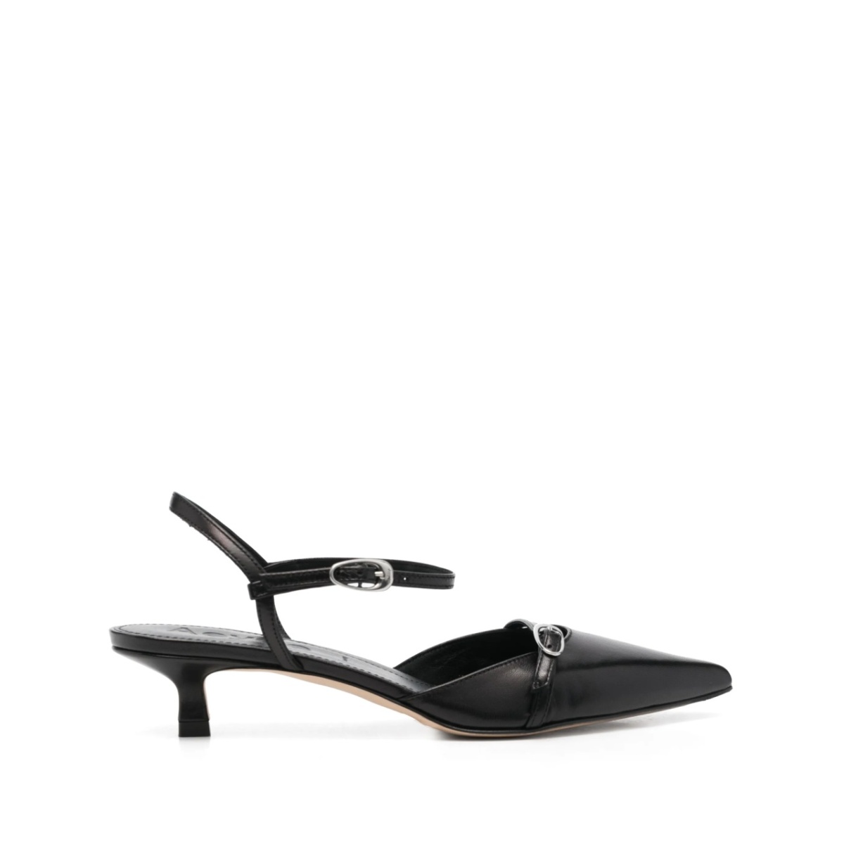 Maisie leather 35mm pointed-toe pumps