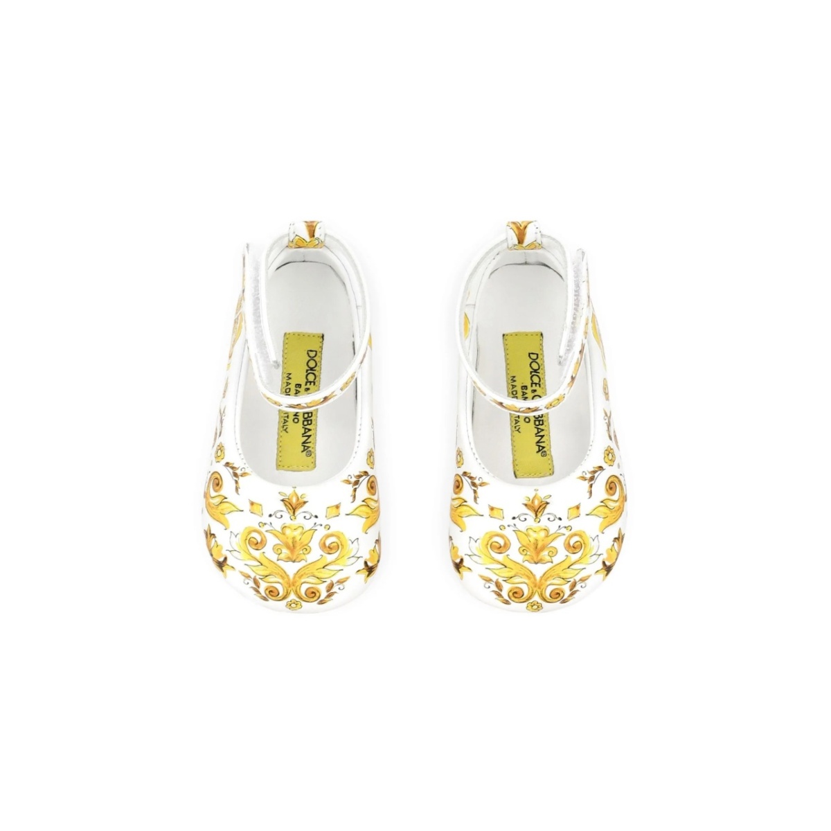 Majolica leather ballerina shoes - Img 4