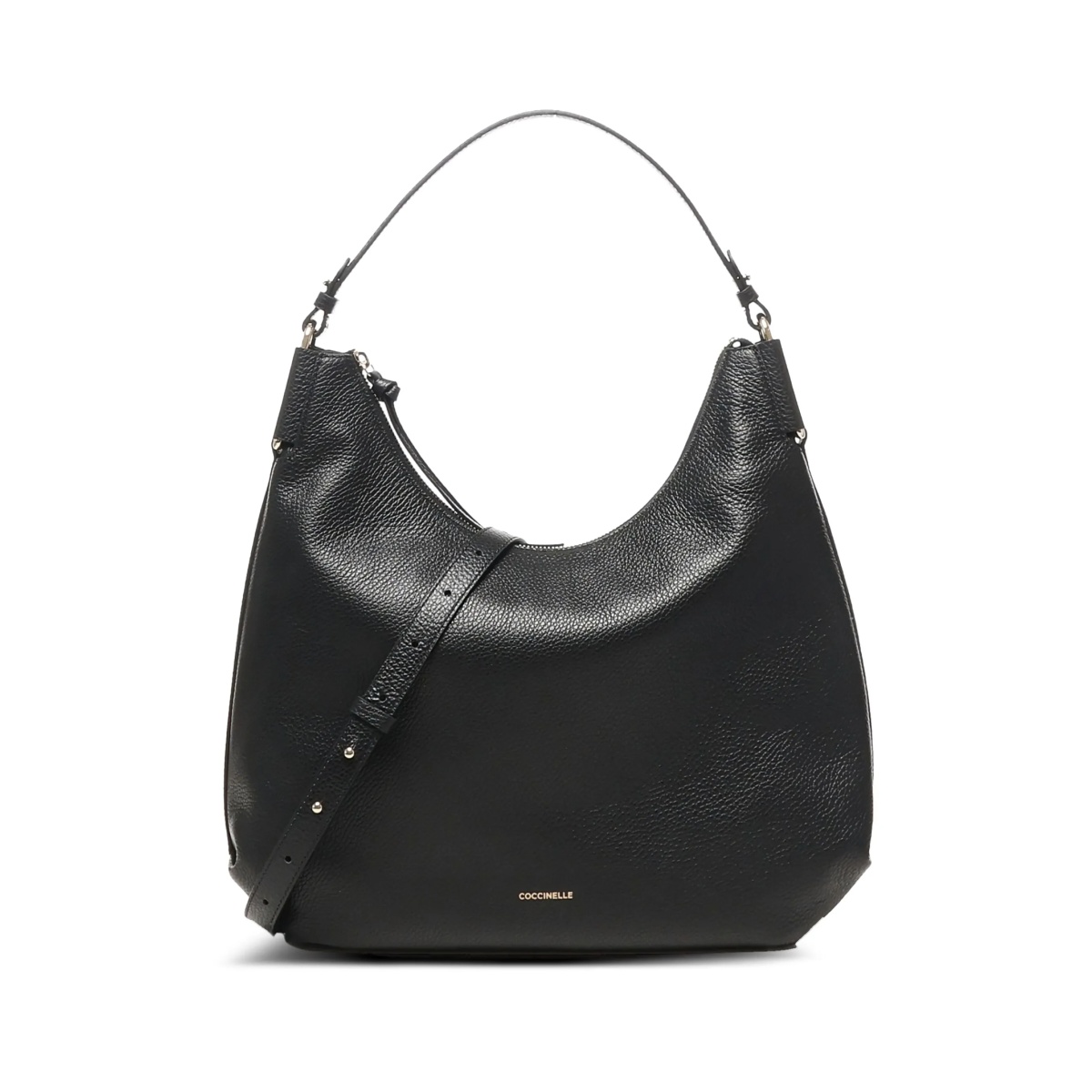 Malory grained-leather shoulder bag