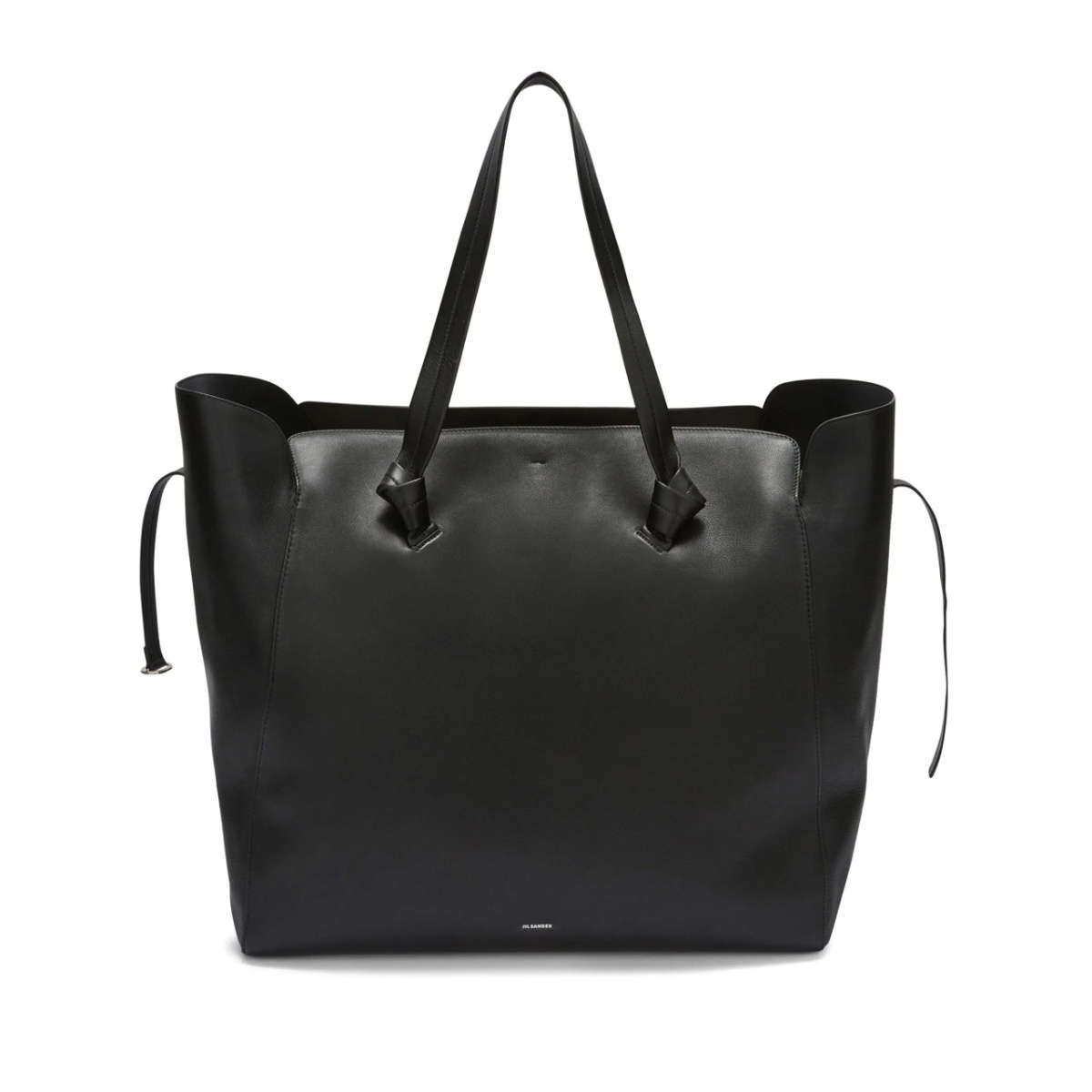 medium knot-embellished tote bag