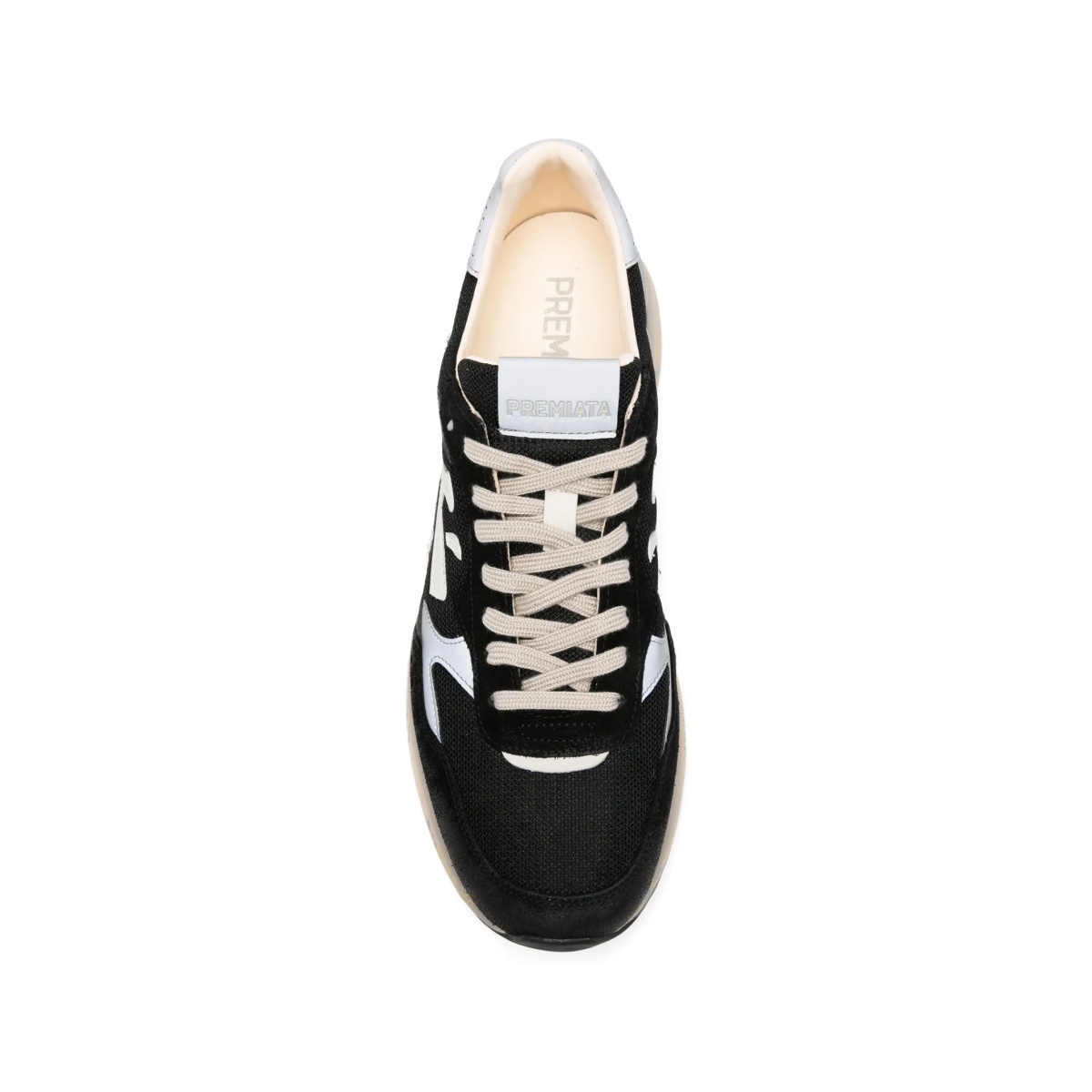 Mick panelled logo-patch sneakers - Img 4