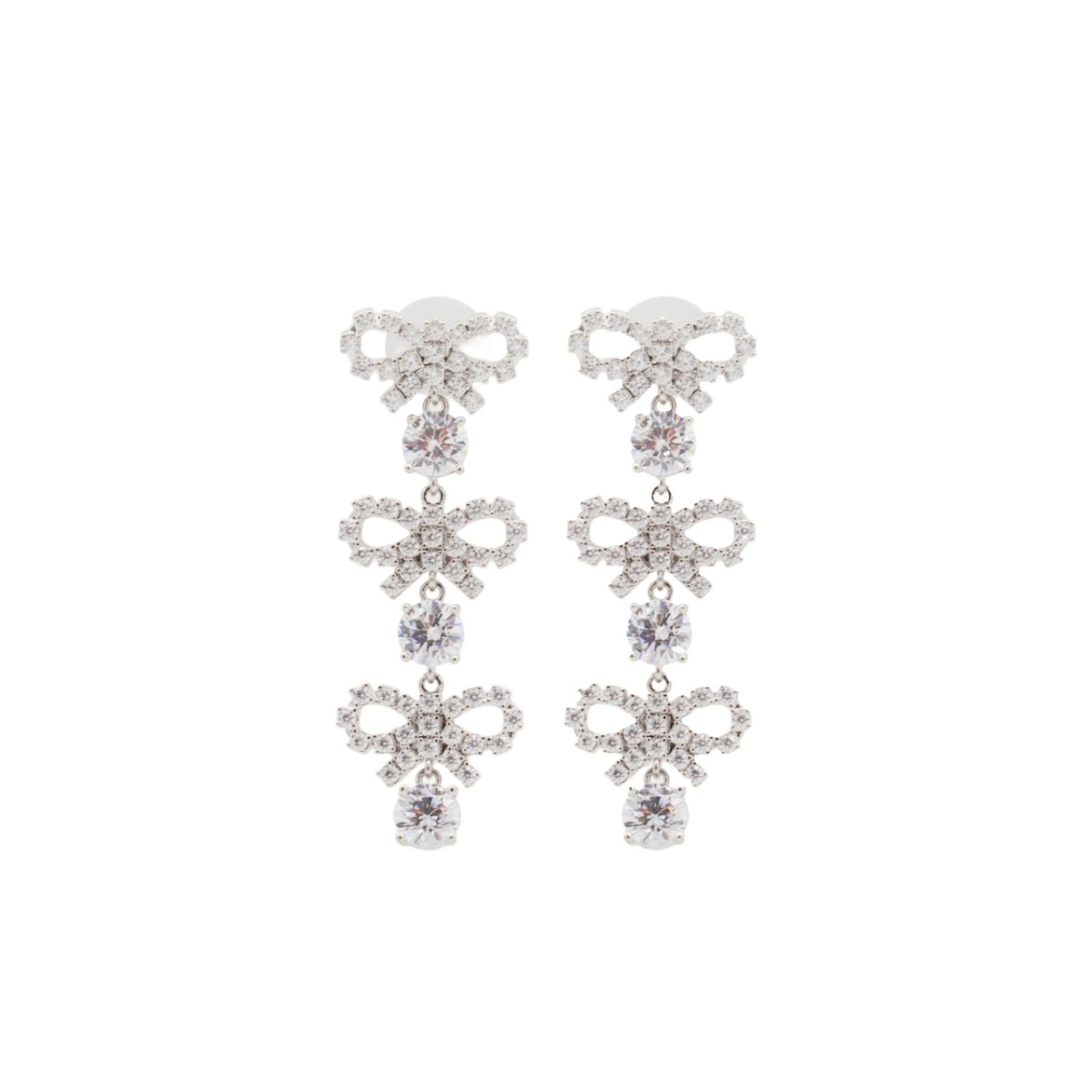 mini Bow drop earrings
