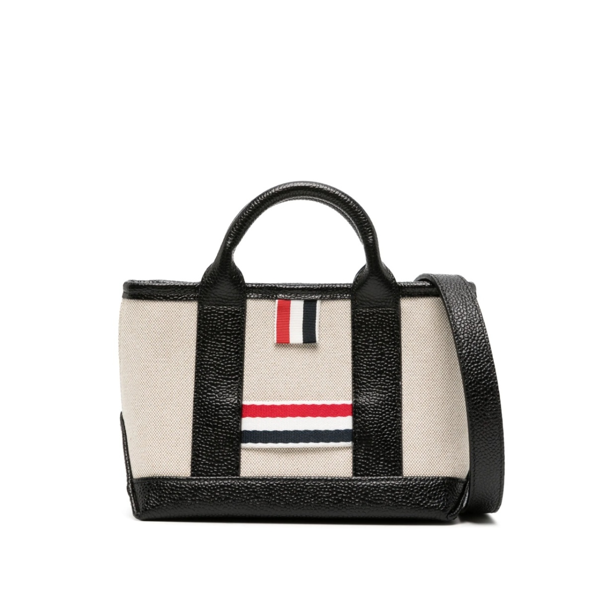 mini Tool leather tote bag