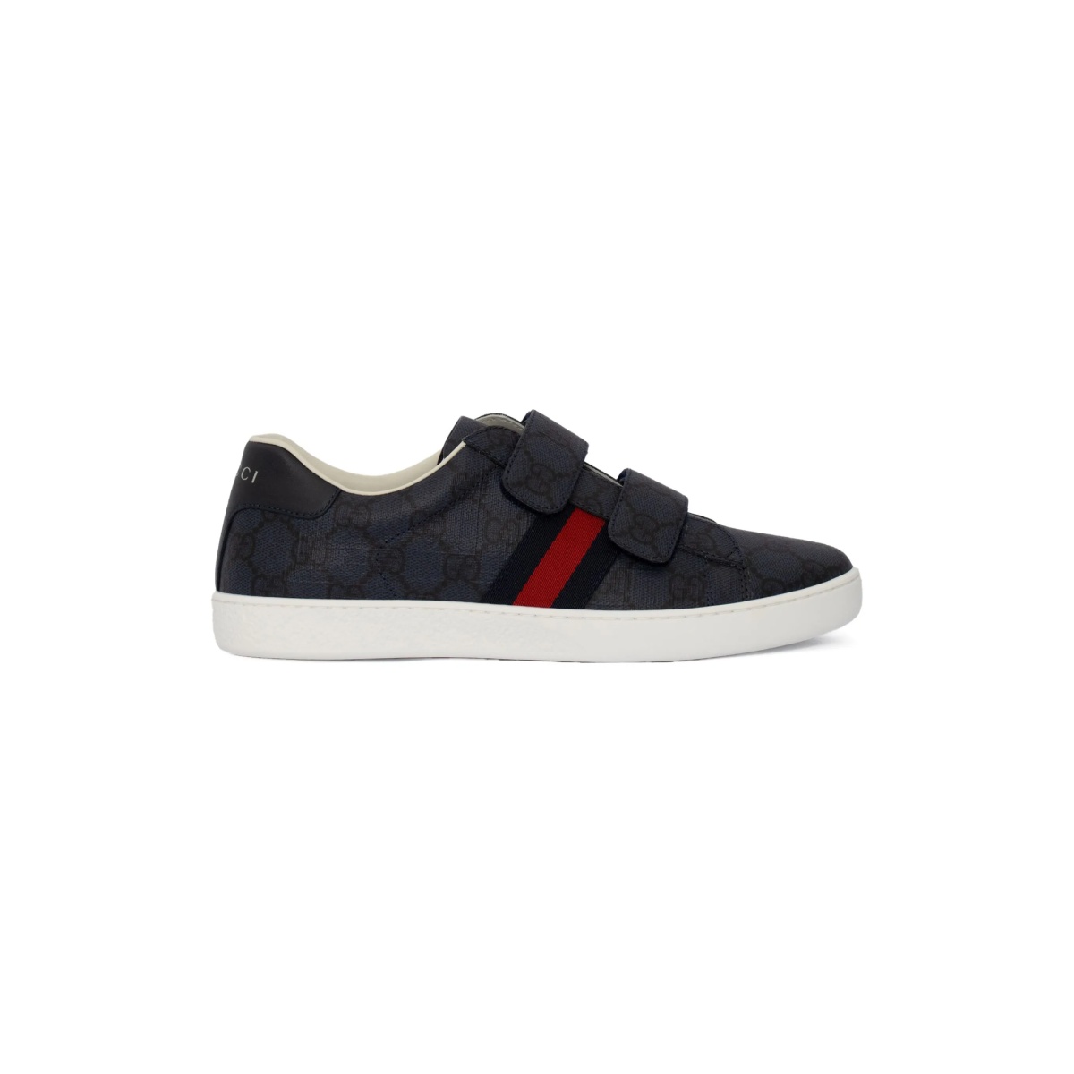 monogram double strap sneakers