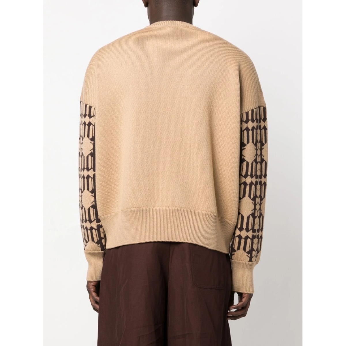 monogram-jacquard jumper - Img 4