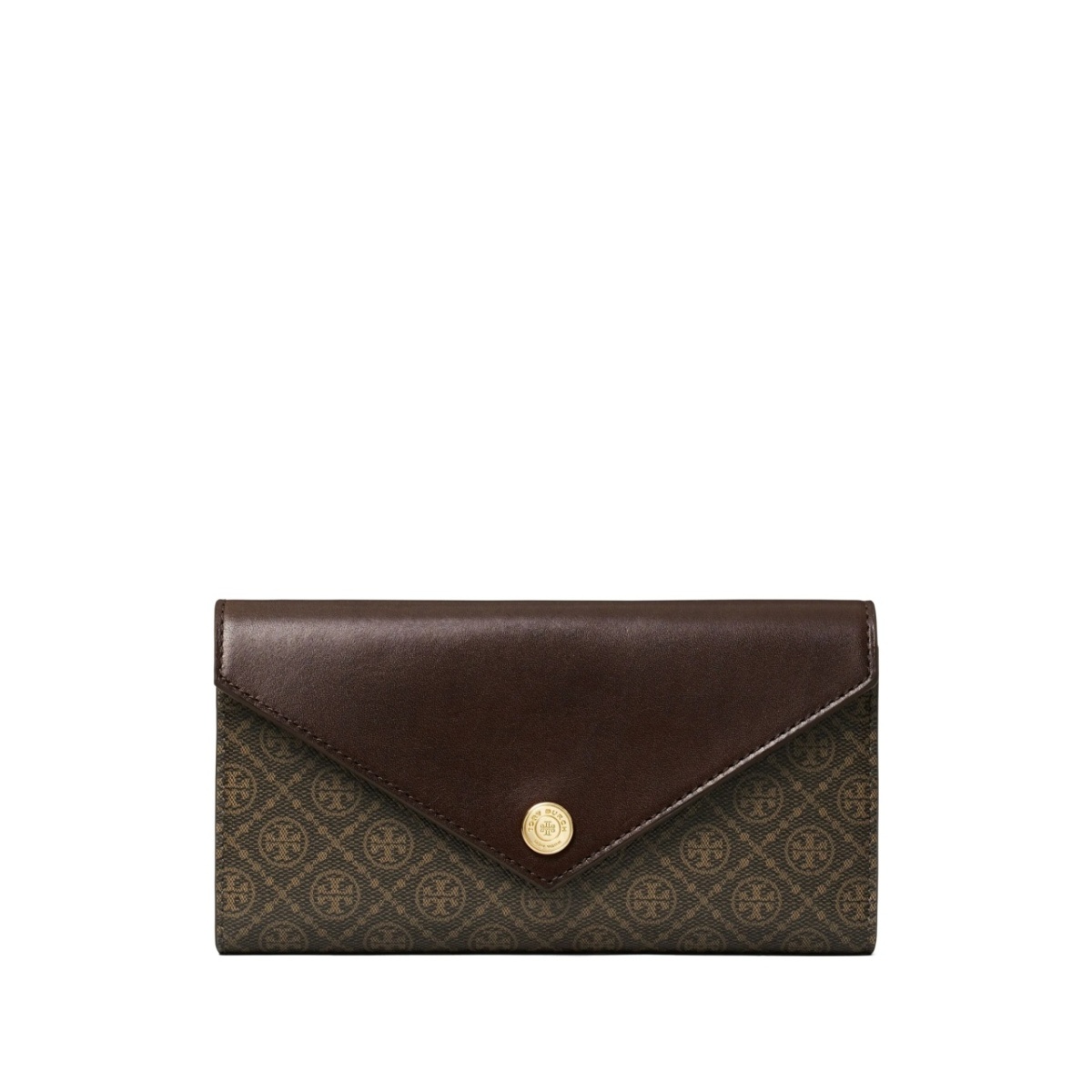 monogram-pattern wallet