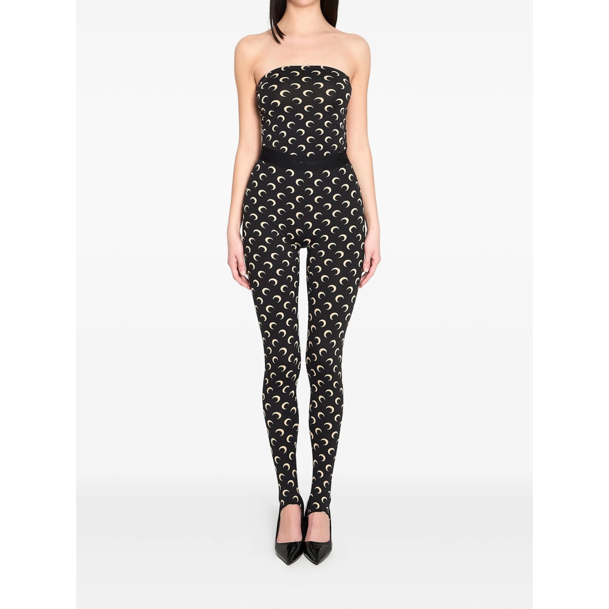 moon print bustier top - Img 2