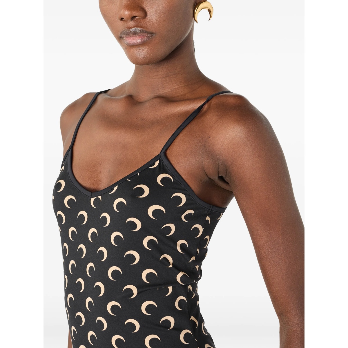 moon-print minidress - Img 4