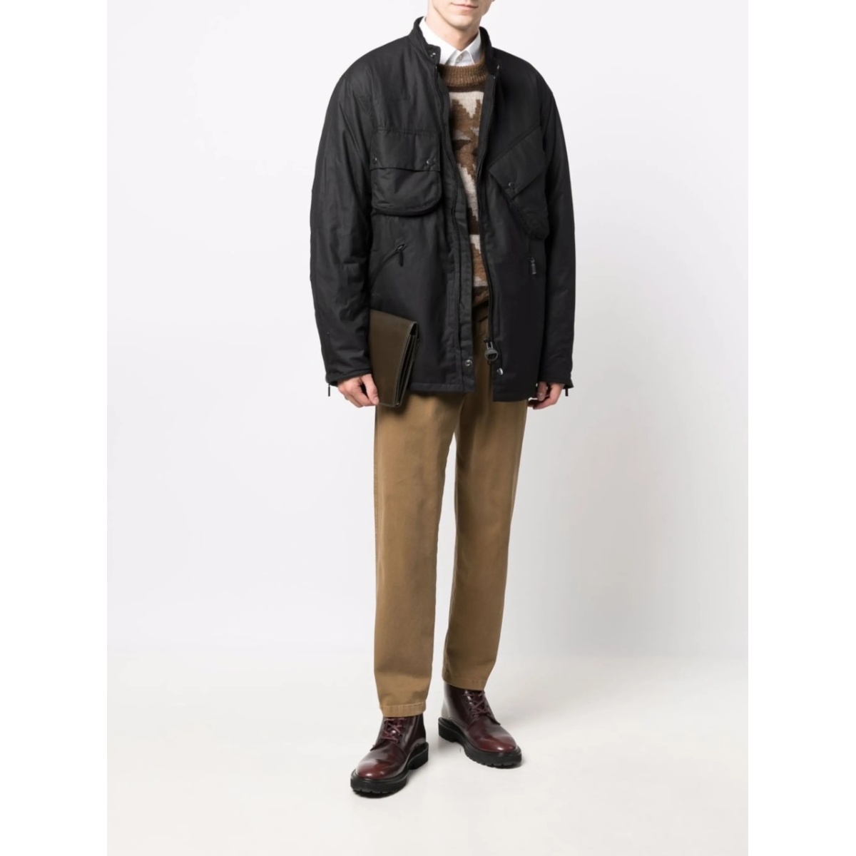 multi-pocket zip-up jacket - Img 2